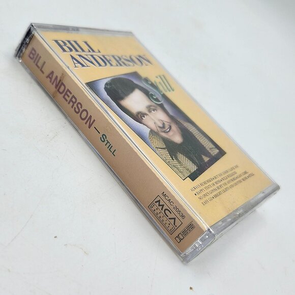 Bill Anderson Still Cassette 1989 MCA Records MCAC-20536 New Sealed - Picture 3 of 4